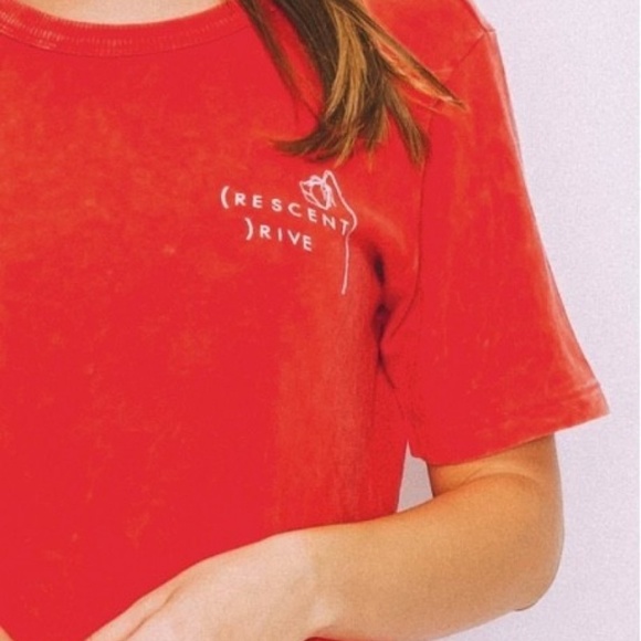 Band Tee Embo Floral - Picture 3 of 3